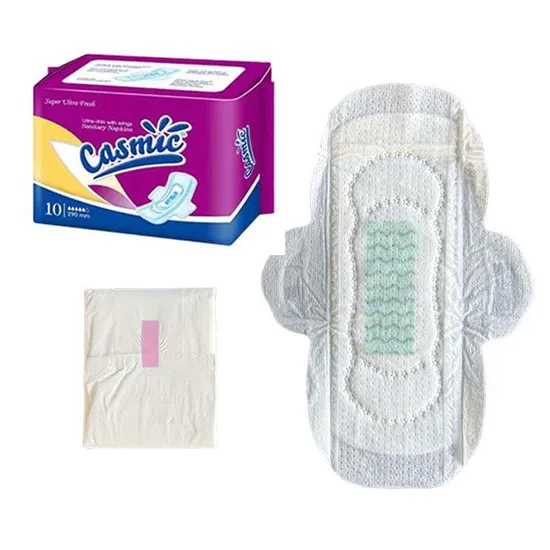 Winged Sanitary Product Feminine Hygiene Products Wood Pulp Airlaid Paper Postpartum Pads New