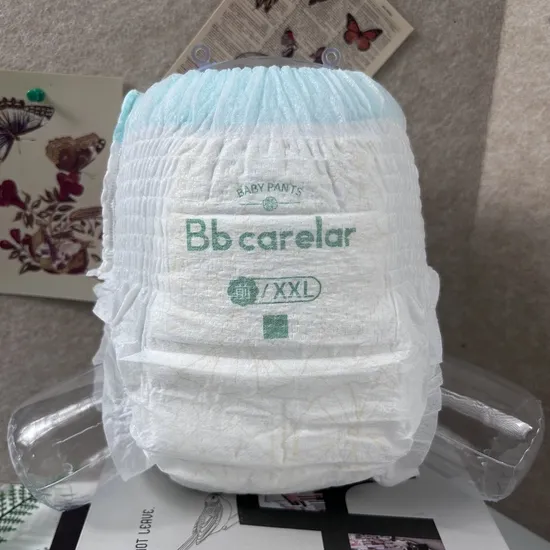 OEM ODM China Manufacturer Cotton Soft Skin Care Highly Absorbent Disposable Pull up Baby Diaper Hot Selling Training Pants for Infants 