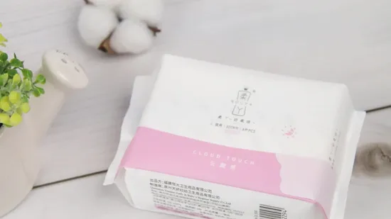 Girl Sanitary Pads Ultra Cotton Sanitary Towels Postpartum Menstrual B Grade 320 mm Thick Sanitary Pad 