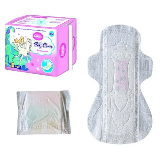Good Service Female Menstrual Period Feminine Hygiene Natural Women Wood Pulp Postpartum Pads 