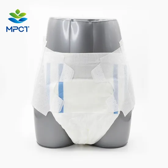 Disposable Adult Diaper with "S" Cut Manufacturer for Elderly People Cheap Price Free Sample Print PE Back Sheet in China 