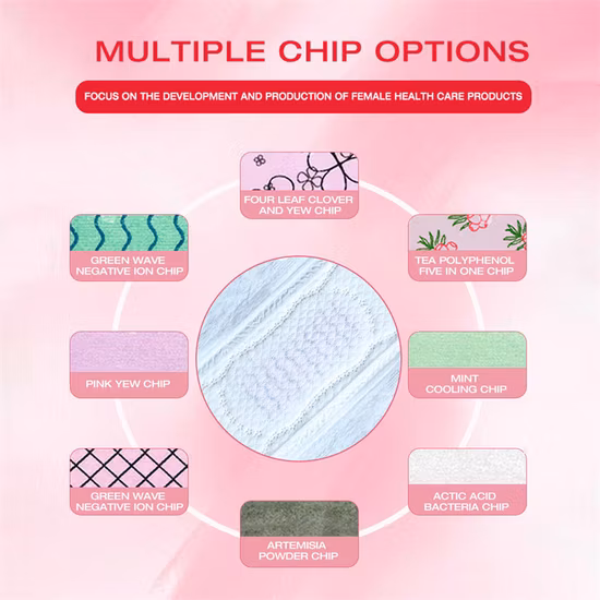 Best Sell Russia Feminine Hygiene Sanitary Towel 240/280mm Girls Sanitary Napkin Custom Flower Printed Sanitary Pads