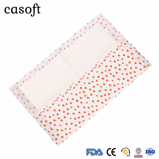 Free Sample Soft and Comfortable Postpartum Urinal Mens OEM Adult Diapers Waterproof Bed Disposable Incontinence Under Nursing Pads for Women
