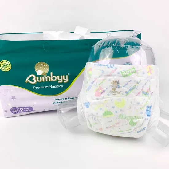 OEM&ODM Disposable Diapers Cotton Newborn Nappies Baby Manufacturers in China Diaper 
