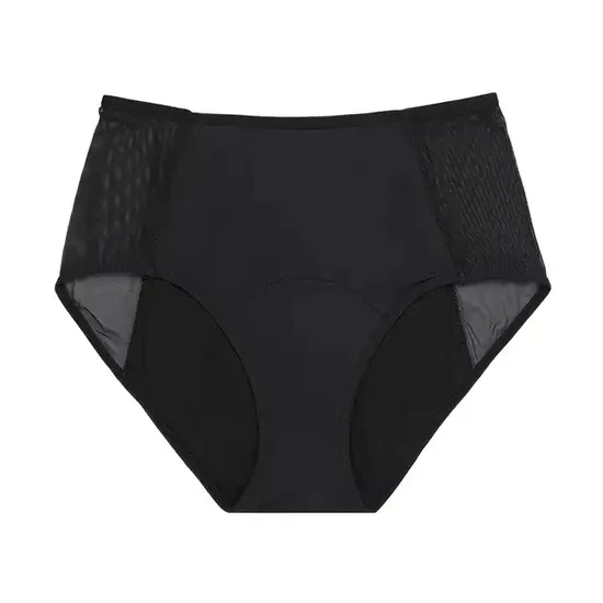 Women Physiological Menstrual Period Underwear Pure Cotton Super Soft Breathable Pants 