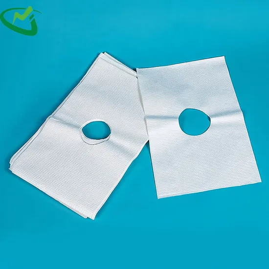 Disposable Hygiene Protective Non Woven Head Pads with X Cut 