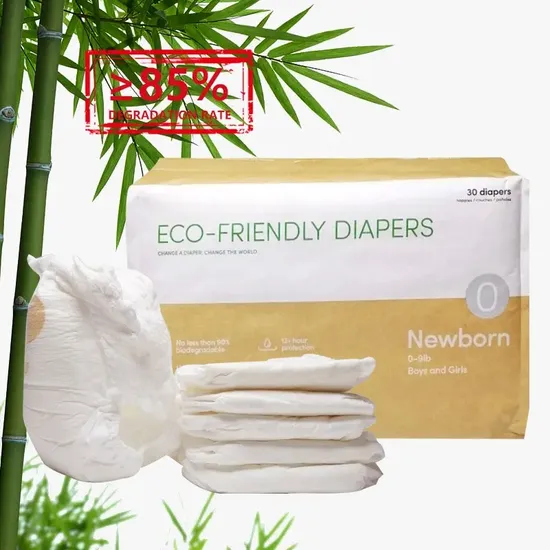 Good Price OEM and ODM Bamboo Diaper Baby Diapers Baby Goods Disposable Baby Diapers Nappies Factory 