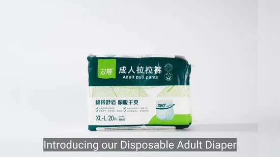Cheap Premium Disposable Incontinence Leakage Spandex Waist Factory Supply Abdl Wholesale Super Absorbent Adult Pant Diaper with Soft Fabric 