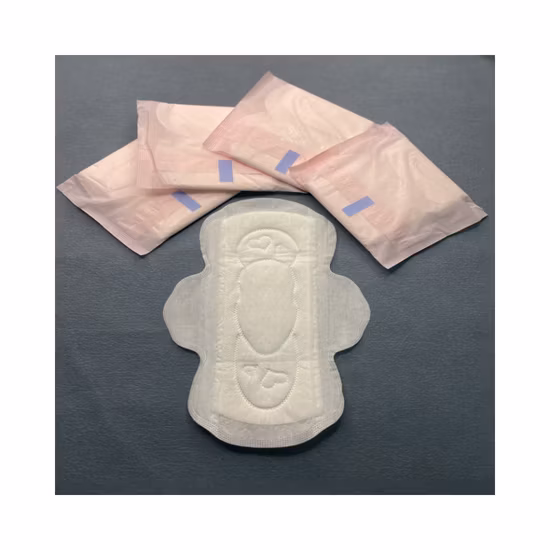 Manufacturer Disposable High Quality Sanitary Napkins for Lady Night Use Dry Net Surface Sanitary Pads