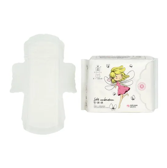 Hot Sale Disposable Cotton China Biodegradable Women Napkins Ladies Pad Sanitary Napkin 