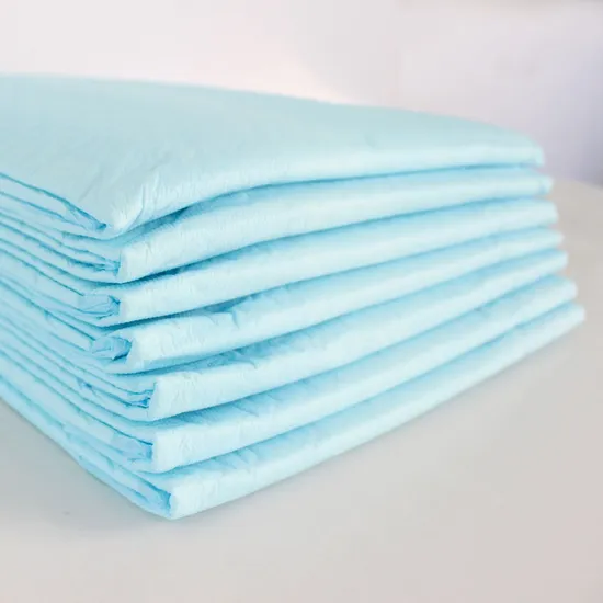 Customized High Absorbent Blue Disposable Hygiene Sheet Incontinence Bed Pad Personal Care Adult Bed Pad 
