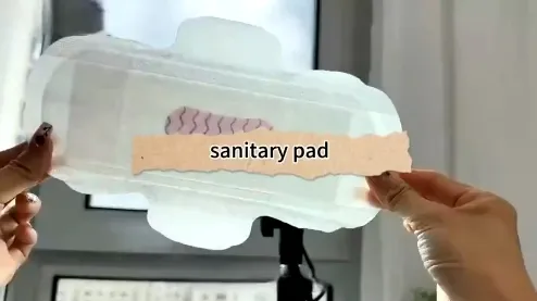 OEM Super Absorbent Cotton Menstrual Napkins Private Label Hygiene Pads with Leak